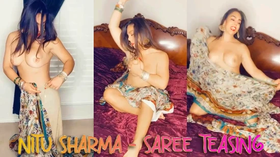 Nitu Sharma – Saree Teasing – 2022 – OnlyFans Short Video
